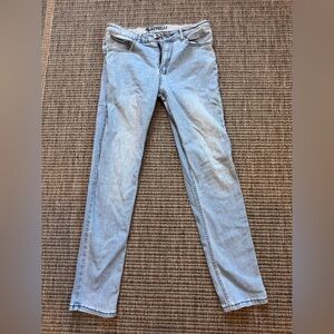 Men's Straight Jeans in Light Blue